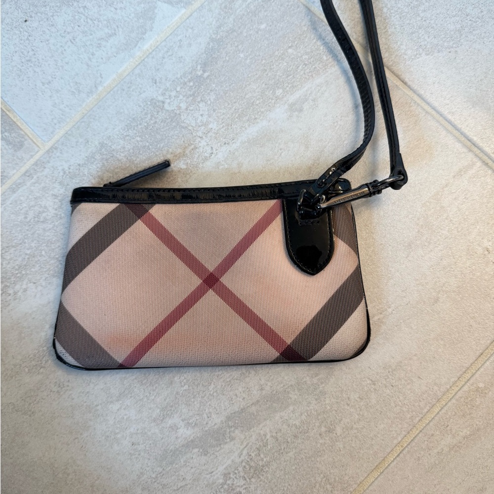 Authentic Burberry Clutch Wristlet